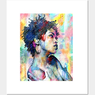 Lauryn pop art Posters and Art